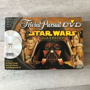 Vintage Trivial Pursuit DVD Star Wars Saga Edition
